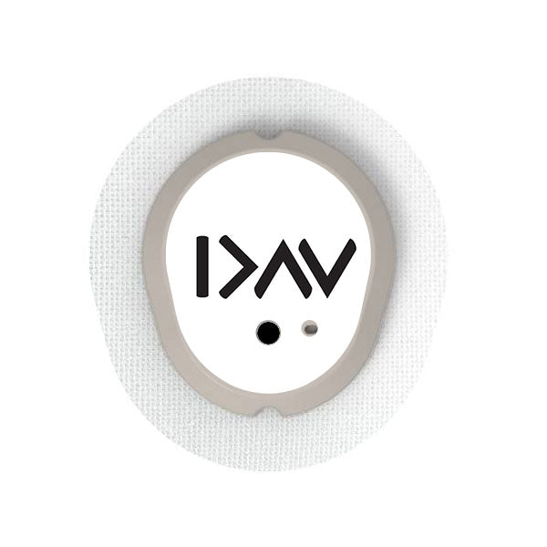 Dexcom G7 transmitter sticker: I am greater than my highs and lows