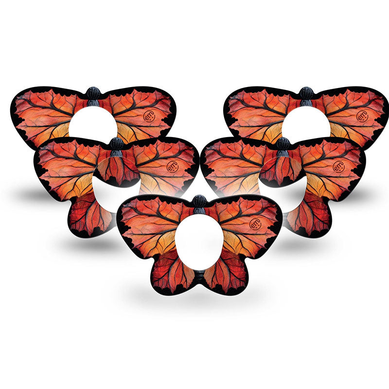 Dexcom G7 ExpressionMed tapes: Leaf butterfly