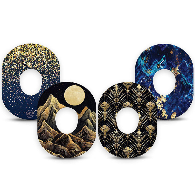 Dexcom G7 ExpressionMed tapes: Midnight majesty Variety pack