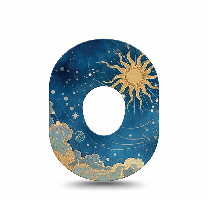 Dexcom G7 ExpressionMed tapes: Mystic skies