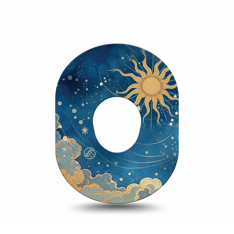 Dexcom G7 ExpressionMed tapes: Mystic skies