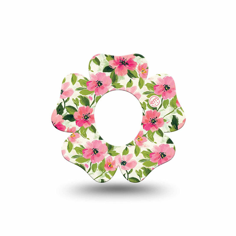 Dexcom G7 ExpressionMed tapes: Painter's cosmos flower