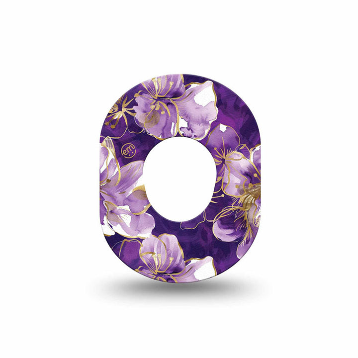 Dexcom G7 ExpressionMed tapes: Plum gold