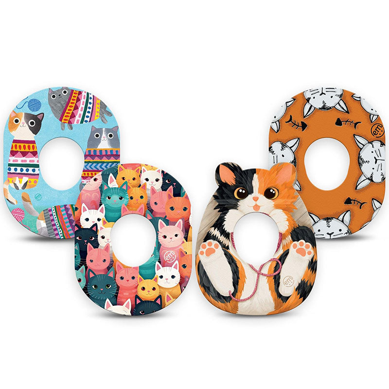 Dexcom G7 ExpressionMed tapes: Purrfectly playful Variety pack