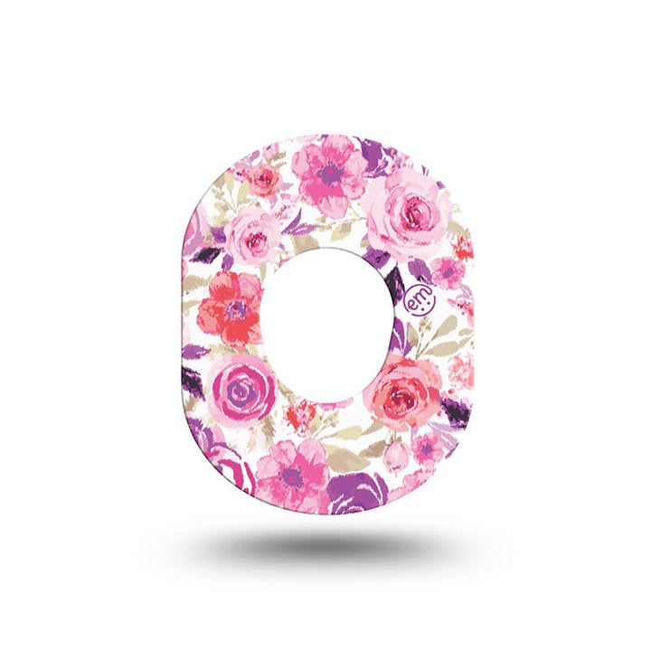 Dexcom G7 ExpressionMed tapes: Romantic blooms mini