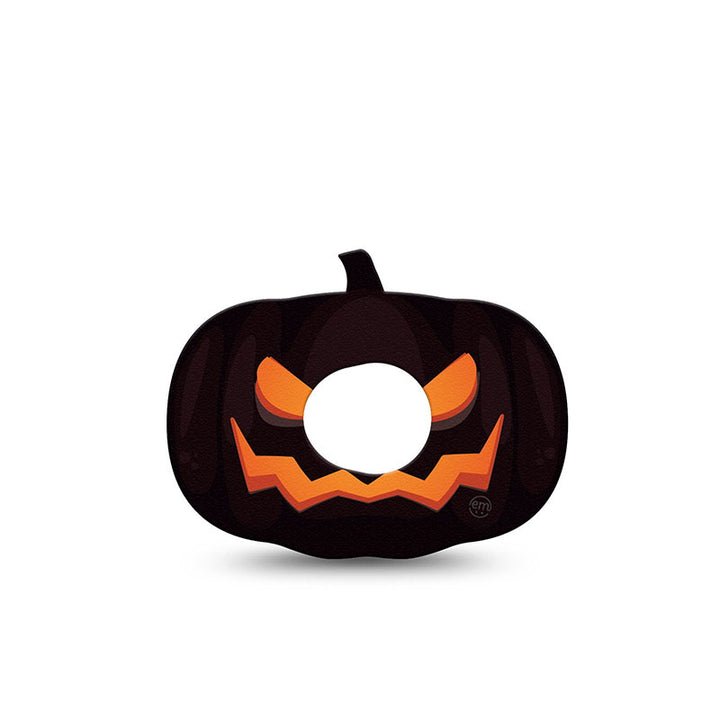 Dexcom G7 ExpressionMed tapes: Scary pumpkin