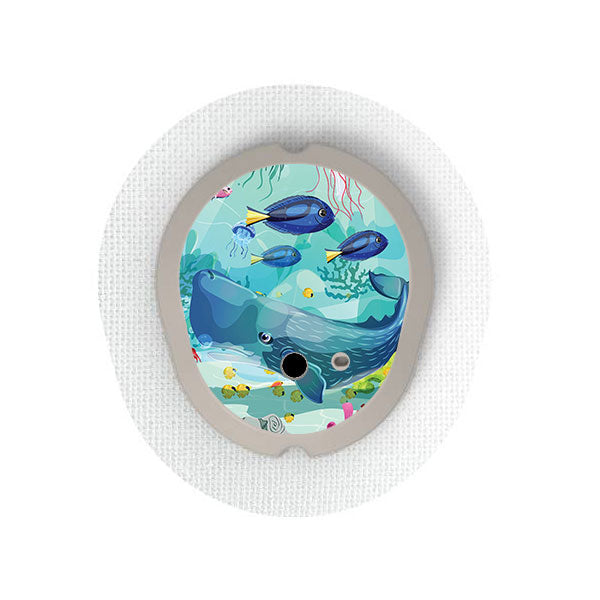 Dexcom Snail Sticker Dexcom G7 transmitter sticker: Sea creatures – Pimp My Diabetes