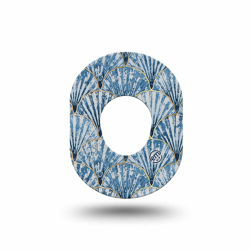 Dexcom G7 ExpressionMed tapes: Seashells mini