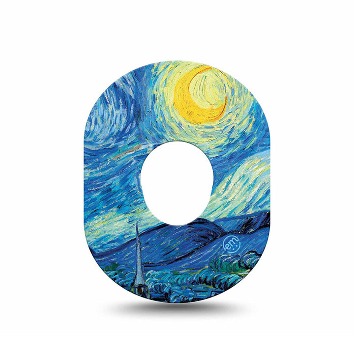 Dexcom G7 ExpressionMed tapes: Starry nights