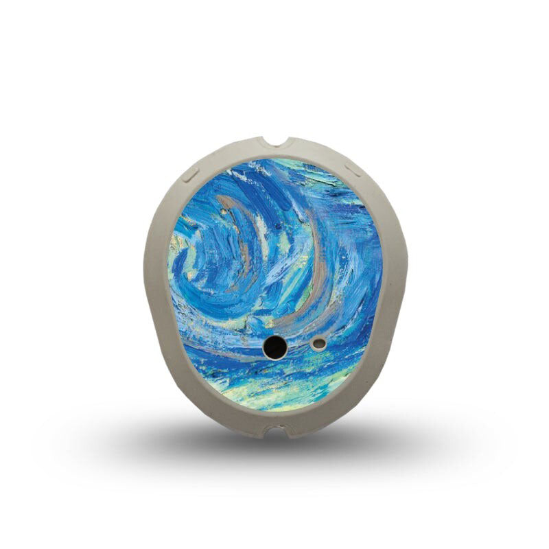ExpressionMed Dexcom G7 transmitter sticker: Starry nights