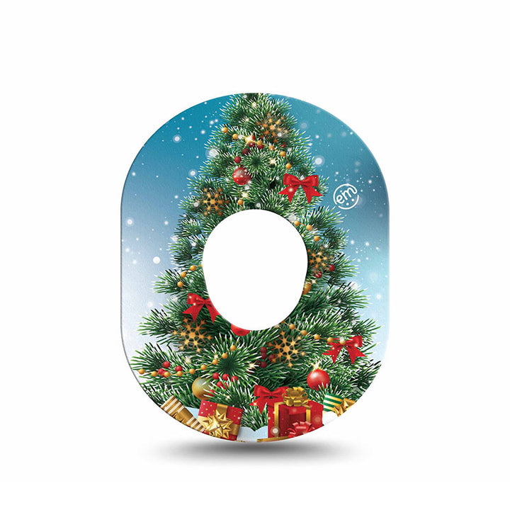 Dexcom G7 ExpressionMed tapes: Oh Christmas tree