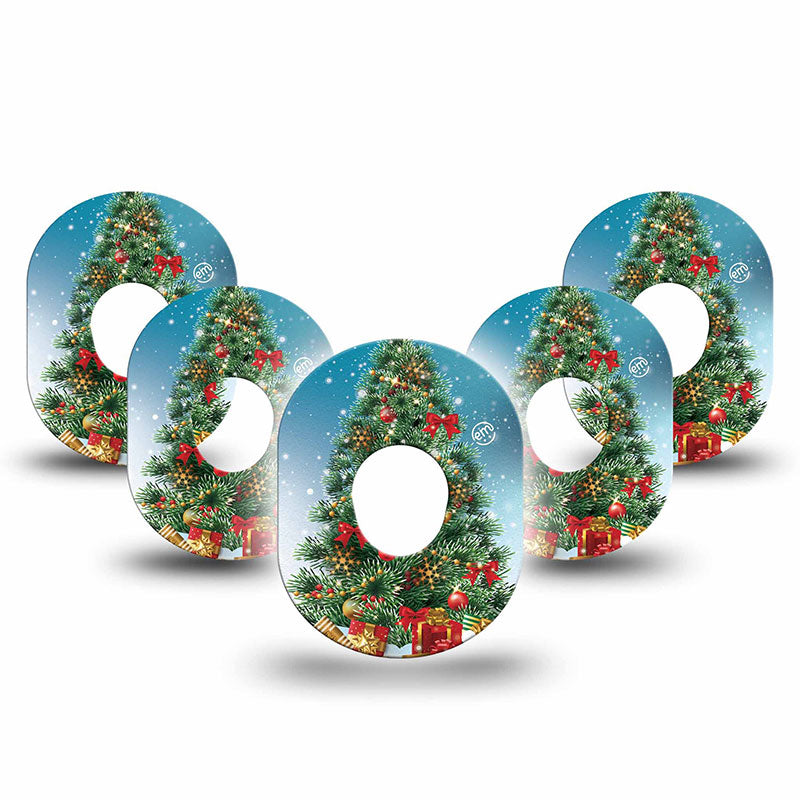 Dexcom G7 ExpressionMed tapes: Oh Christmas tree