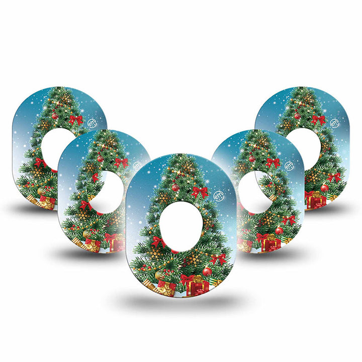 Dexcom G7 ExpressionMed tapes: Oh Christmas tree