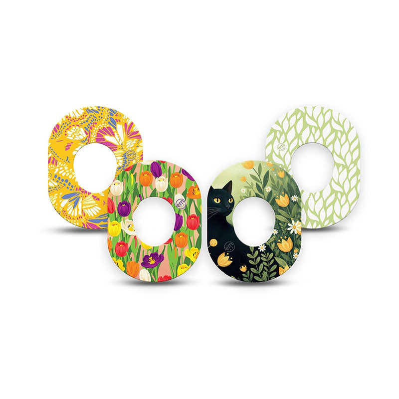 Dexcom G7 ExpressionMed tapes: Vivid garden mini Variety pack