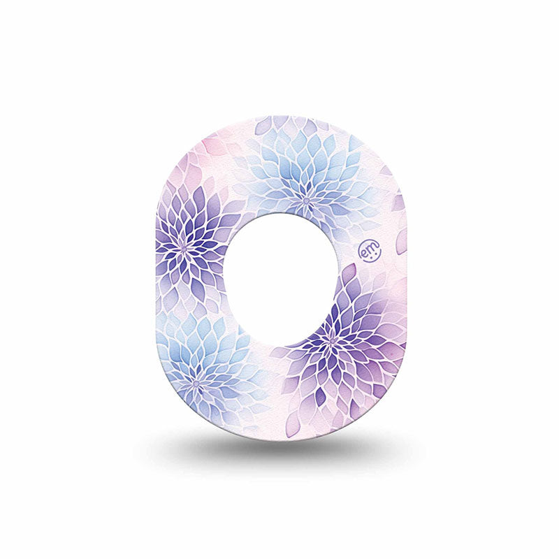 Dexcom G7 ExpressionMed tapes: Wisteria fade mini