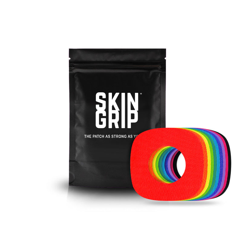Pansements adhésifs Skin Grip Dexcom G7 (avec découpe) – Lot de 20