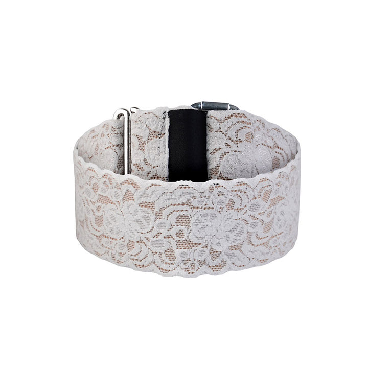 Dia-Adjustable Arm and leg band Lace: White