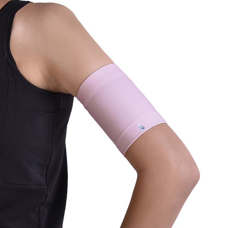 Dia-Band Armband, Junior Size - Cover your sensor: Flamingo Pink
