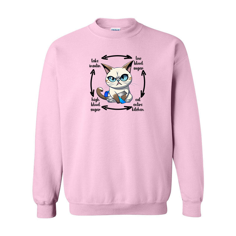 Diabetes Cat Unisex sweatshirt
