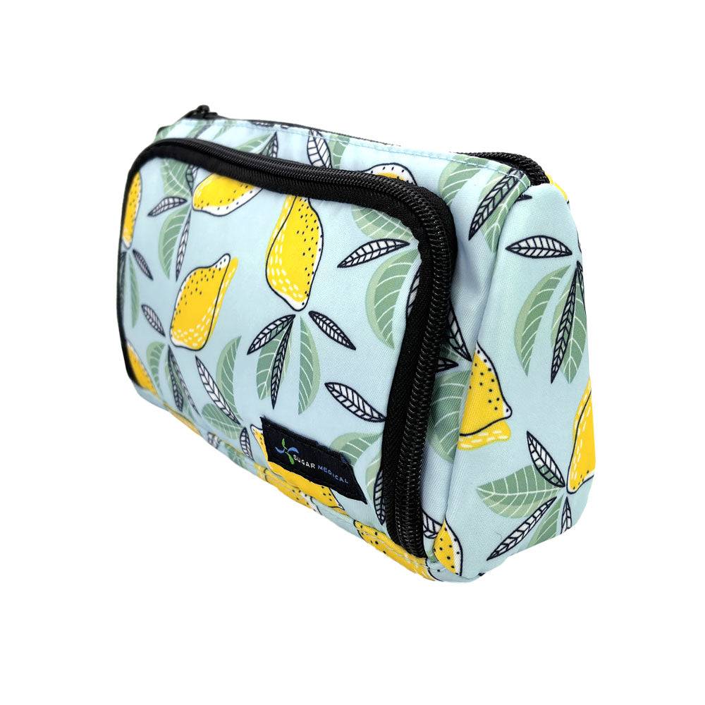 Sugar Medical Insulated Diabetes Insulin Supply Case: Lemon