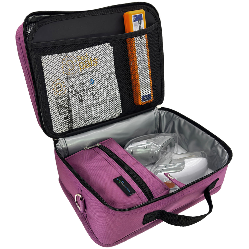 Sugar Medical Diabetes Insulated Travel Bag: Orchid
