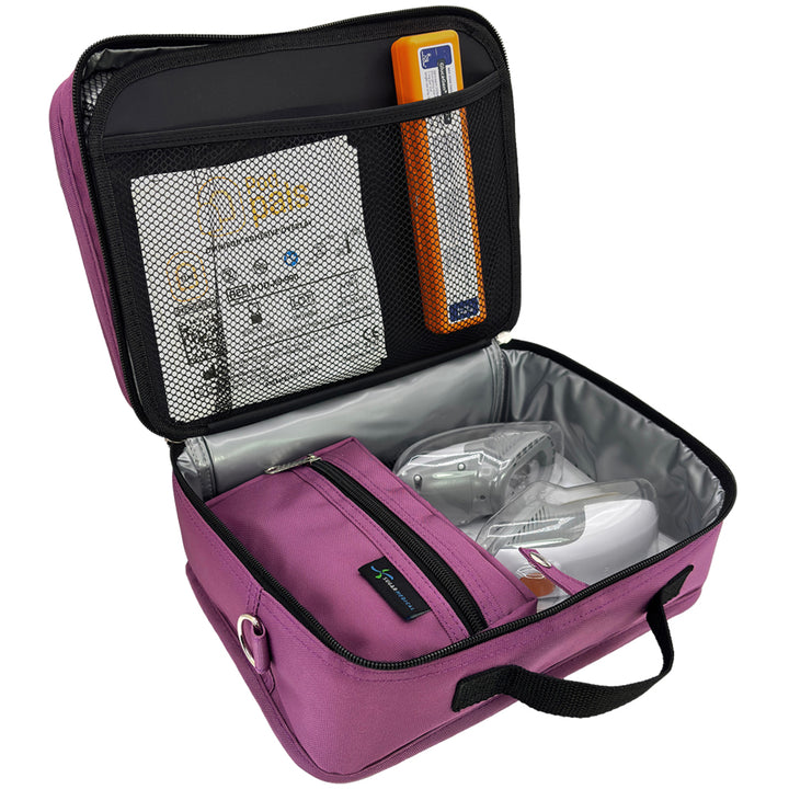 Sugar Medical Diabetes Insulated Travel Bag: Orchid
