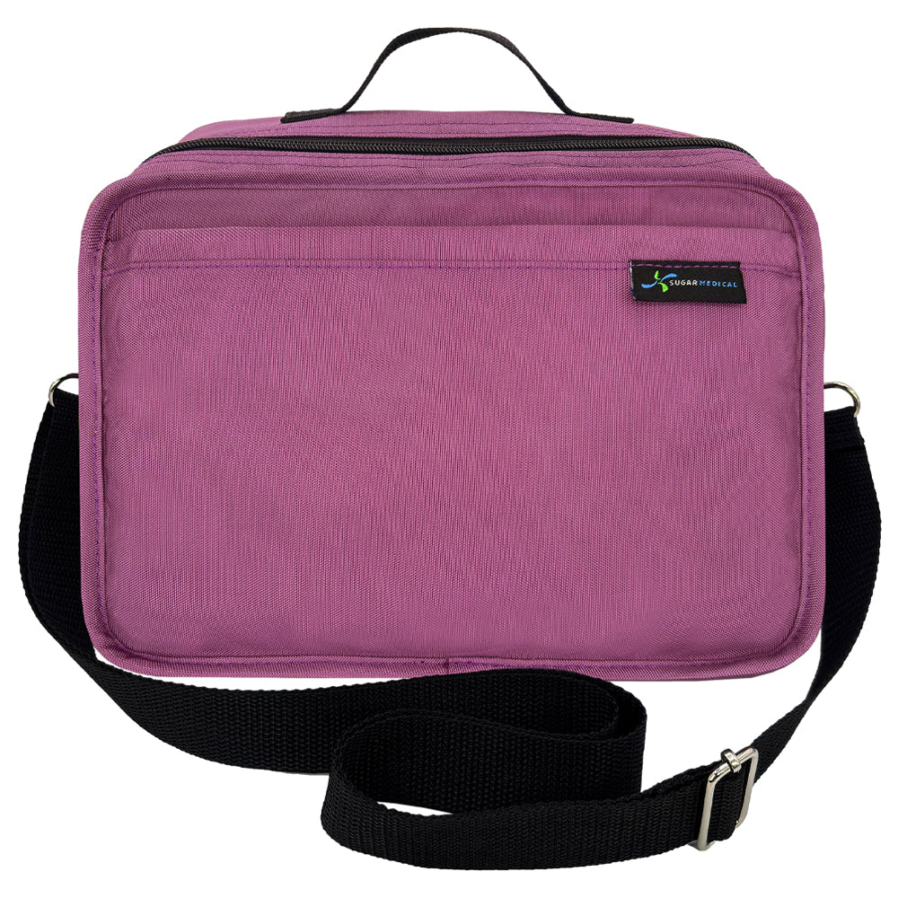 Sugar Medical Diabetes Insulated Travel Bag: Orchid