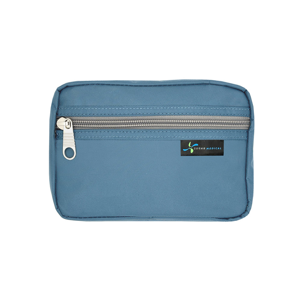 Sugar Medical Diabetes Insulated Travel Bag: Steel Blue