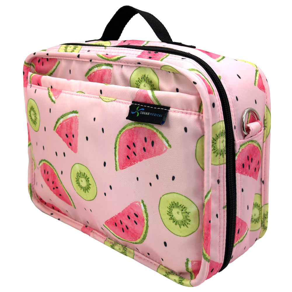 Sugar Medical Diabetes Insulated Travel Bag: Watermelon