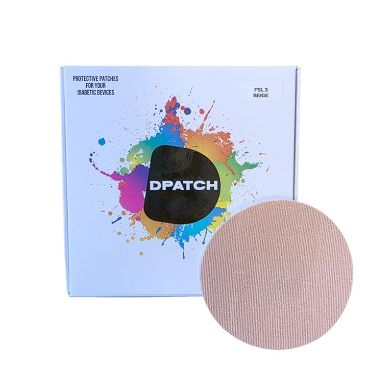 D Patch Freestyle Libre 3 Adhesive patch - Cotton Material Sample