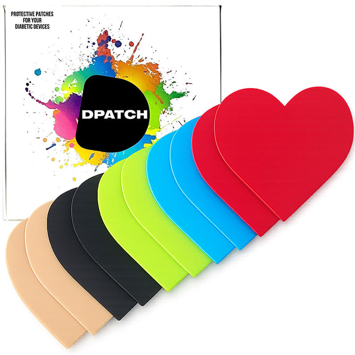 D Patch Guardian sensor Adhesive patches: Smooth - Pack of 10