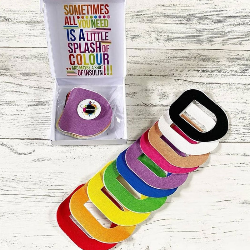 D Patch Omnipod Adhesive patches: Cotton - Pack of 10