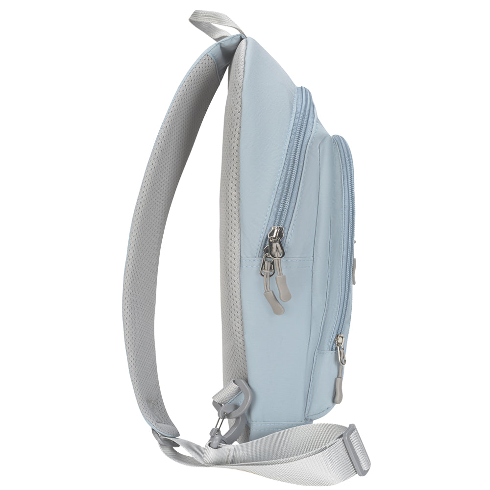 Sugar Medical Diabetes Dune Insulated Sling Backpack: Light Blue