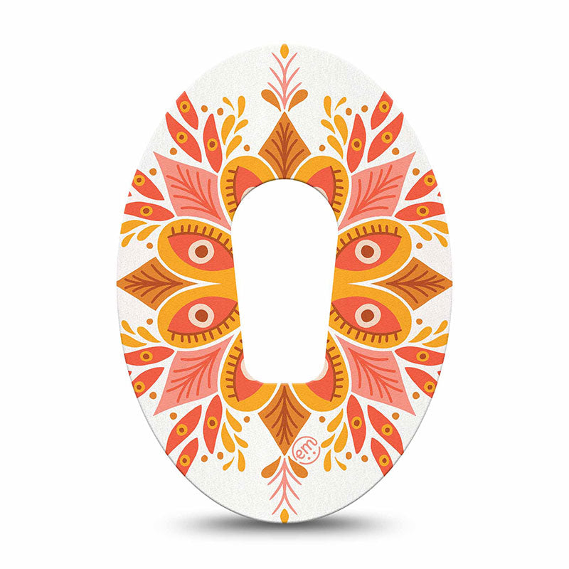 Bandes Dexcom G6 ExpressionMed : Mandala psychédélique