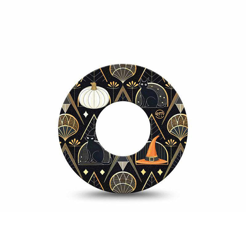 Freestyle Libre 2 ExpressionMed tapes: Art Deco  Halloween