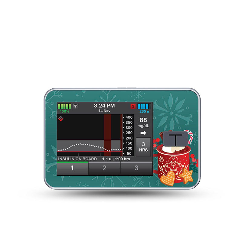ExpressionMed Tandem t:slim decorative sticker: Hot chocolate