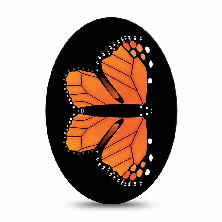 Enlite / Guardian / Freestyle Libre 1 & 2 ExpressionMed tapes: Monarch butterfly