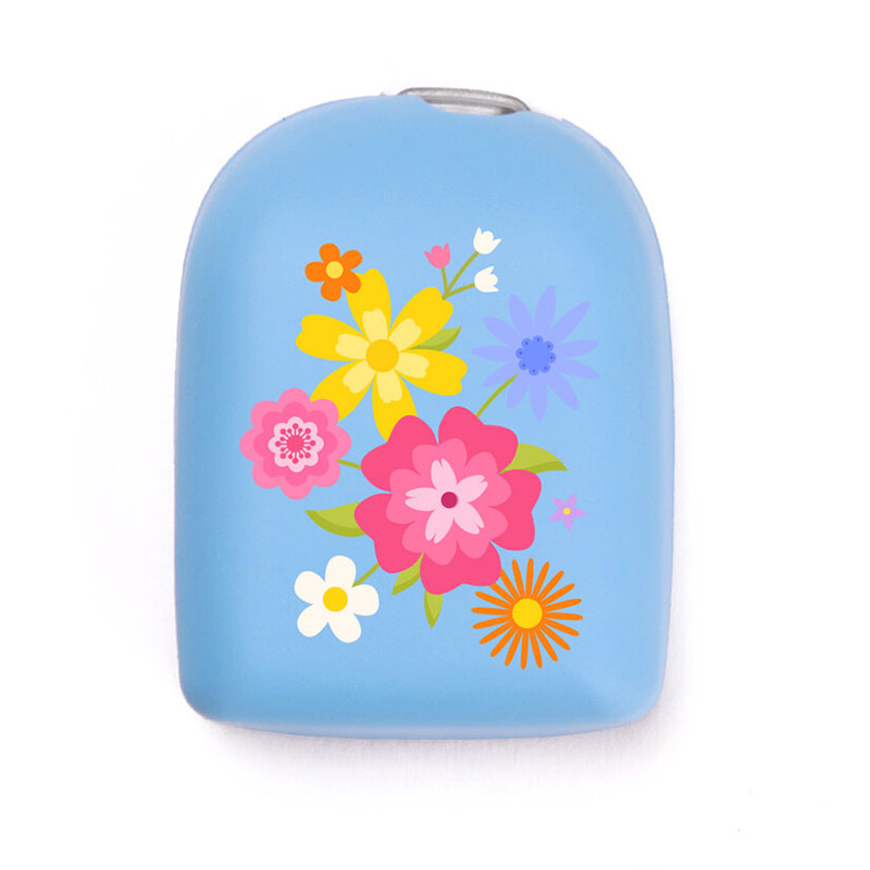 Omnipod reusable cover: Flowers - Icy