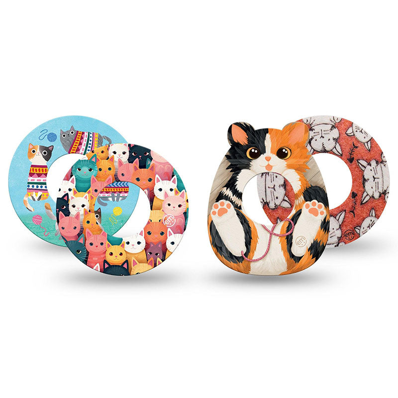 Freestyle Libre 2 ExpressionMed tapes: Purrfectly playful Variety pack