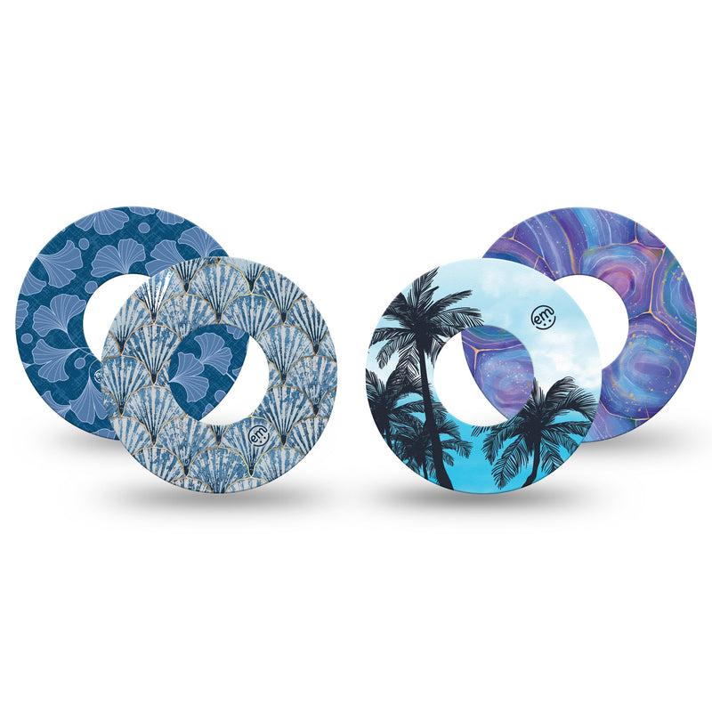 Freestyle Libre 2 ExpressionMed tapes: Seaside breeze Variety pack
