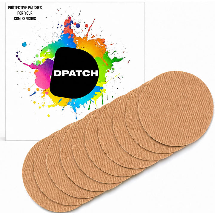 D Patch Freestyle Libre 3 Adhesive patches: Cotton - Pack of 10