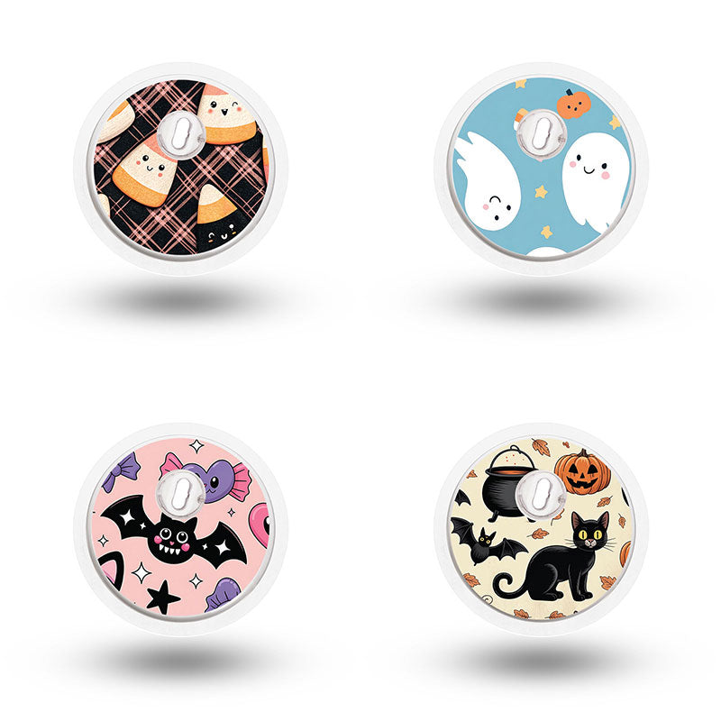 Freestyle Libre 3 sensor sticker combo pack: Cute Halloween