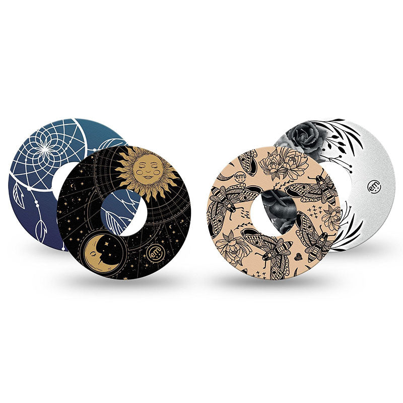 Freestyle Libre 3 ExpressionMed tapes: Ink &amp; Eclipse Variety pack