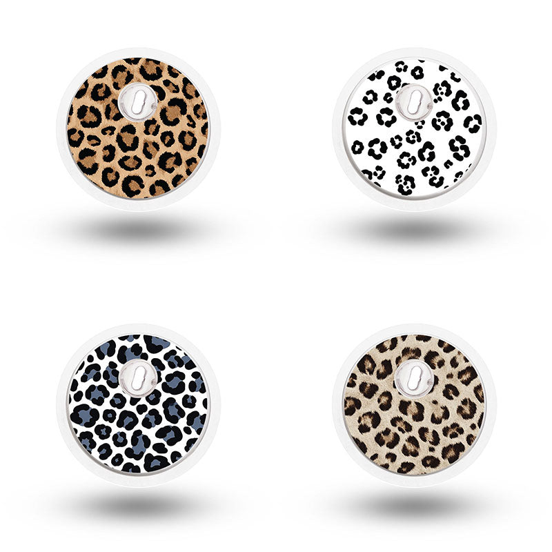 Freestyle Libre 3 sensor sticker combo pack: Leopard prints