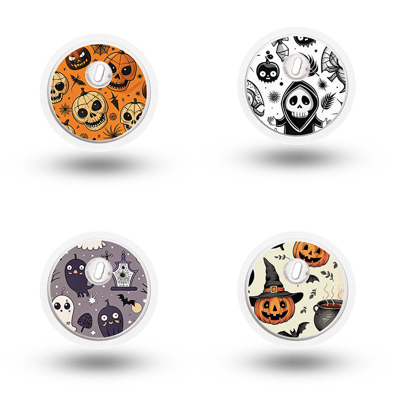 Freestyle Libre 3 sensor sticker combo pack: Spooky time