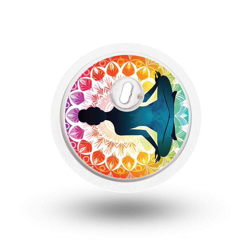 Freestyle Libre 3 sensor sticker: Yoga