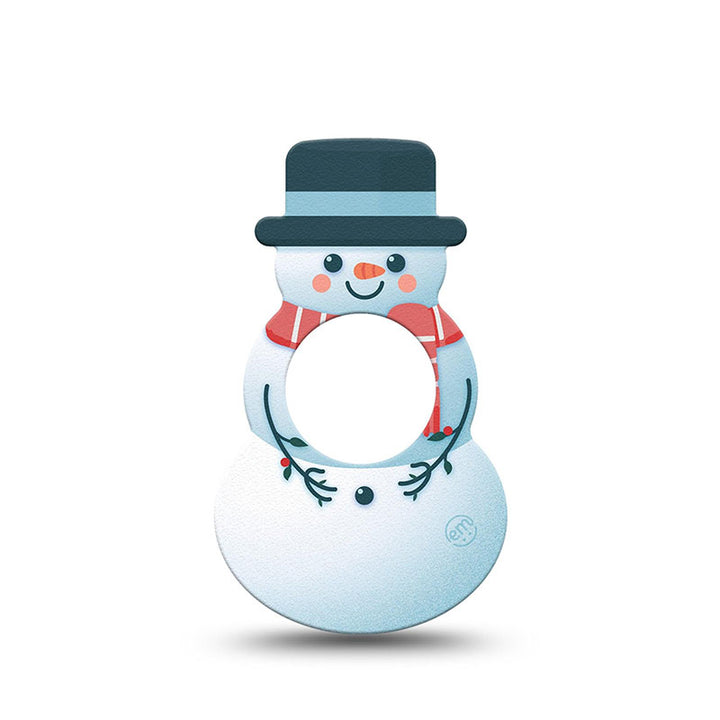 Freestyle Libre 1 & 2 ExpressionMed tapes: Frosty the snowman