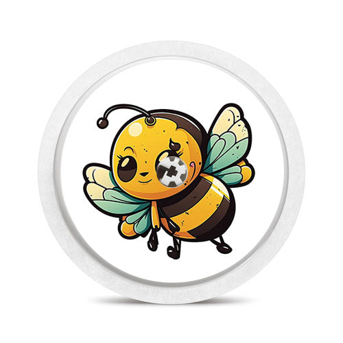 Freestyle Libre 1 & 2 sensor sticker: Bee
