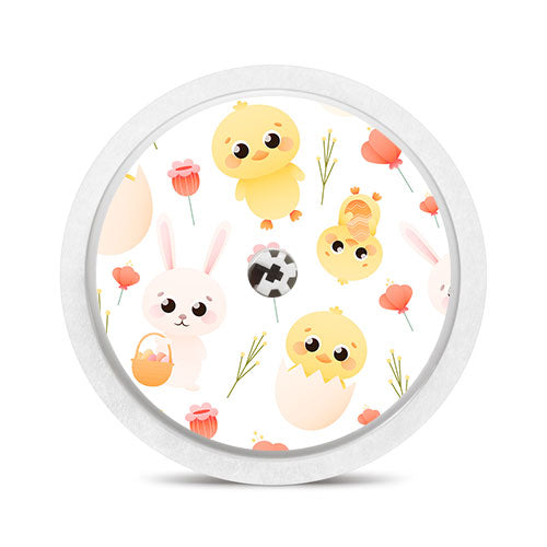 Freestyle Libre 2 sensor sticker: Happy Easter