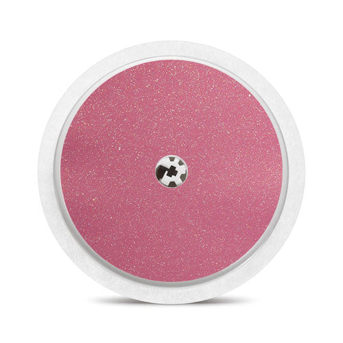 Freestyle Libre 1 & 2 sensor sticker: Rose gold glitter